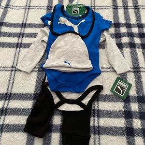 Puma 5 Piece 6-9 Month Baby Boy Outfit! NWT!!